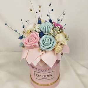 Candle Flower Box Boho