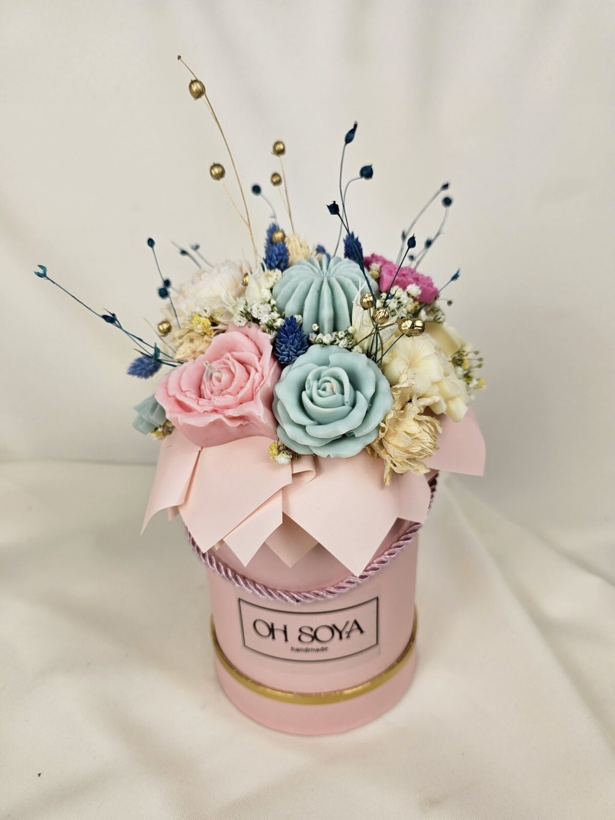 Candle Flower Box Boho