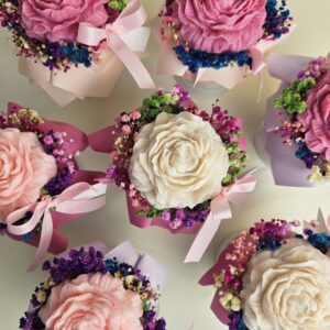 Candle Flower Box Mini Peonia